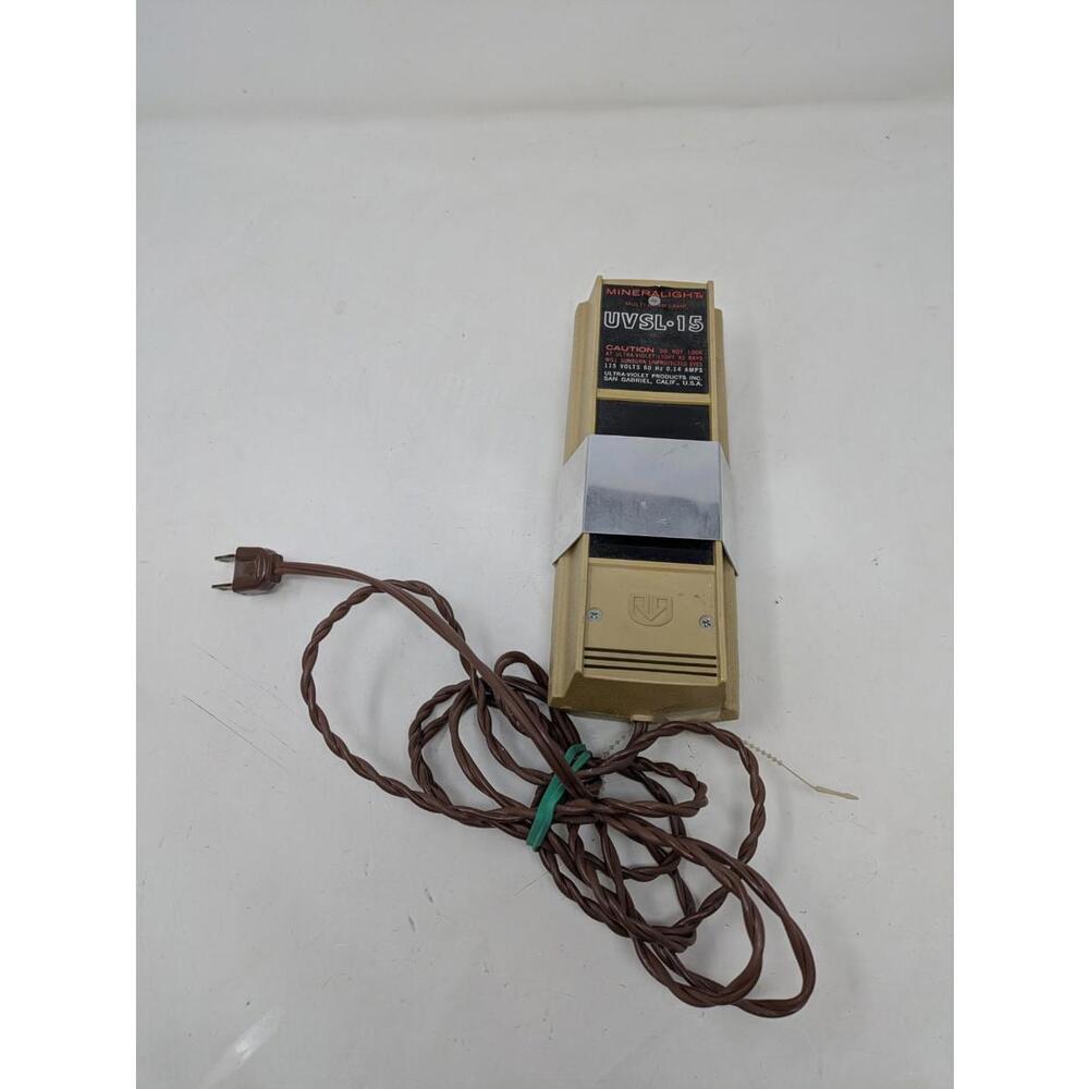 UVP Mineralight UVSL-15 Portable Handheld UV Lamp Light, Tested